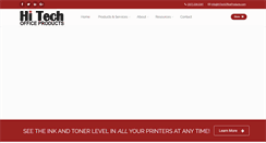 Desktop Screenshot of hitechofficeproducts.com