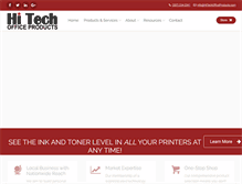 Tablet Screenshot of hitechofficeproducts.com